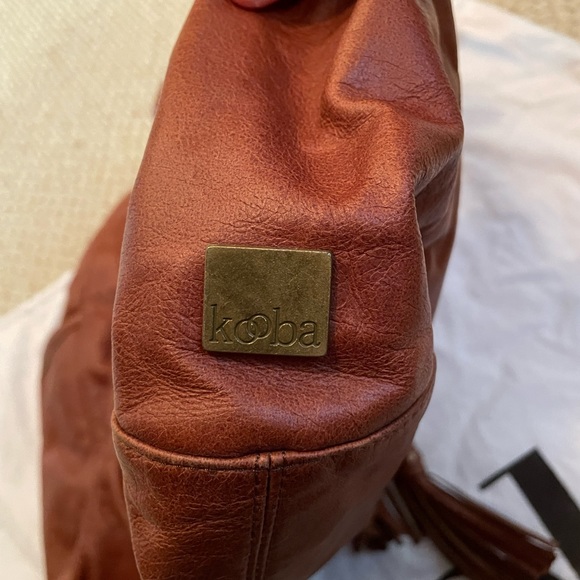 KOOBA Carla Brown Leather Hobo Bag. EUC!! - Picture 9 of 10
